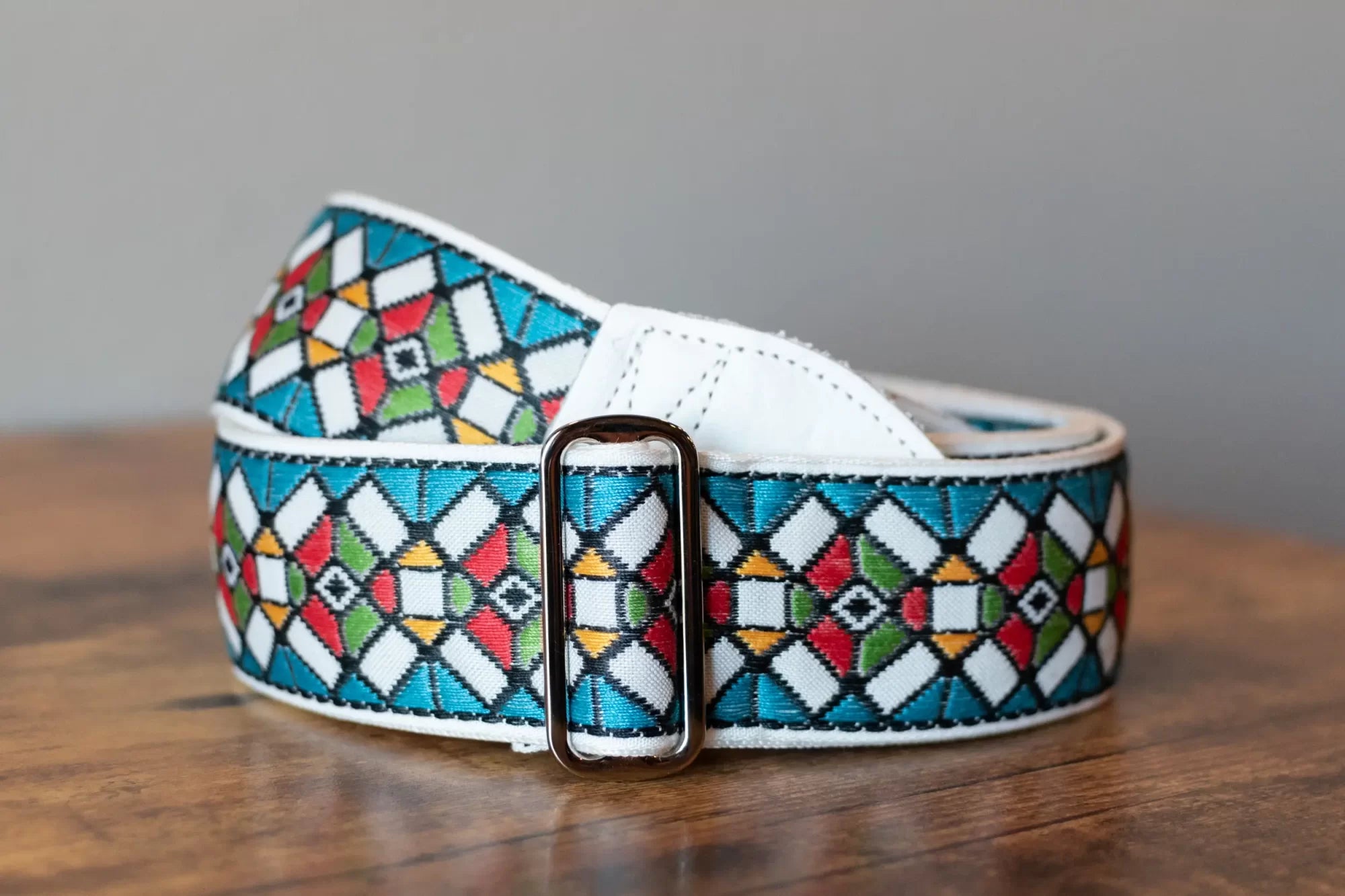 Souldier Classic Guitar Strap Stained Glass - Blue