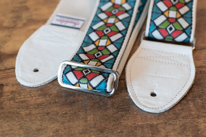 Souldier Classic Guitar Strap Stained Glass - Blue
