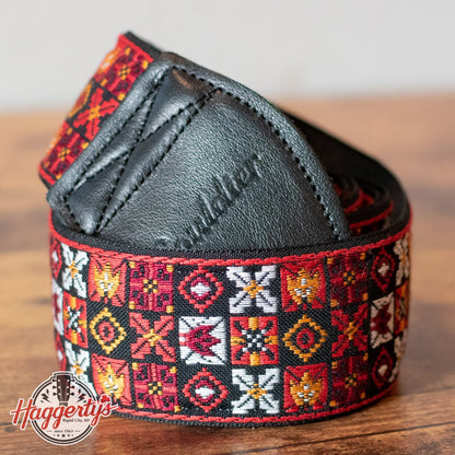 Souldier Classic Series Guitar Strap - Woodstock Red