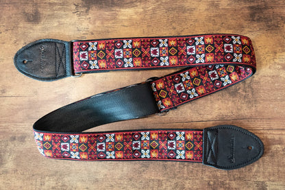 Souldier Classic Series Guitar Strap - Woodstock Red