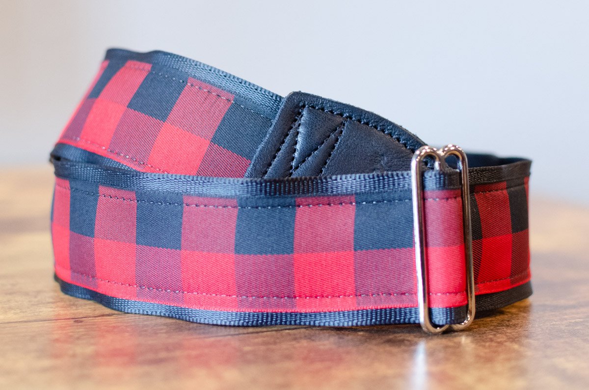 Souldier Classic Series Guitar Strap, Buffalo Plaid