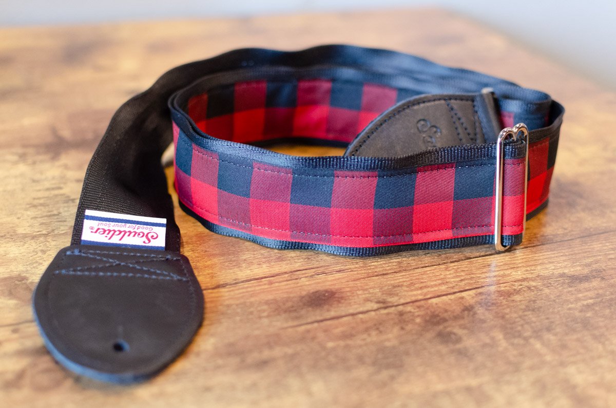 Souldier Classic Series Guitar Strap, Buffalo Plaid