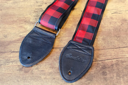 Souldier Classic Series Guitar Strap, Buffalo Plaid