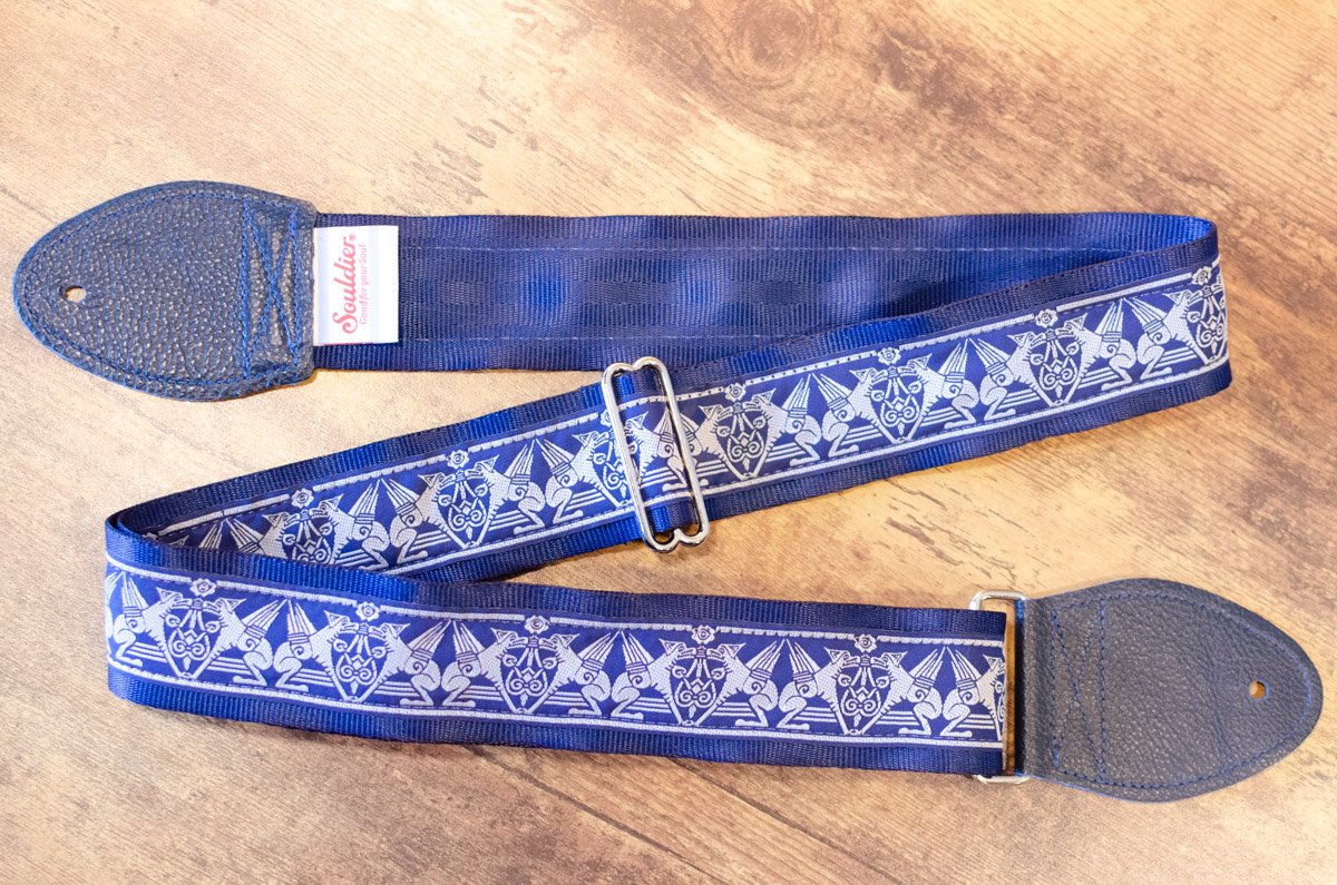 Souldier Misfit Argus Navy Guitar Strap
