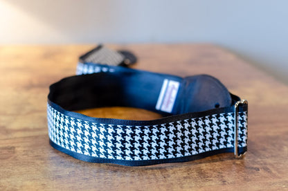 Souldier Classic Series Guitar Strap, Houndstooth White