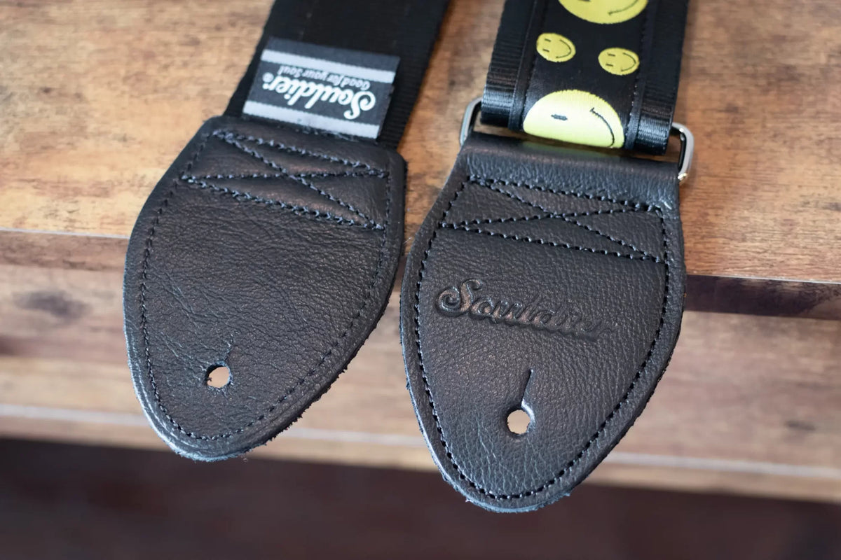 new Souldier Misfit Smiley Face Guitar Strap haggertys 6