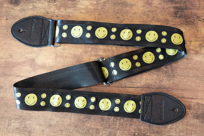 new Souldier Misfit Smiley Face Guitar Strap haggertys 7