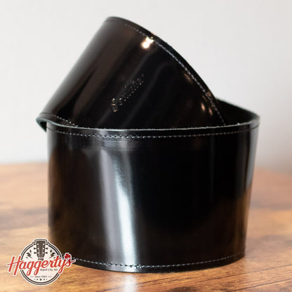 Souldier Torpedo Series Patent Leather Bass Strap, Padded Three-Ply