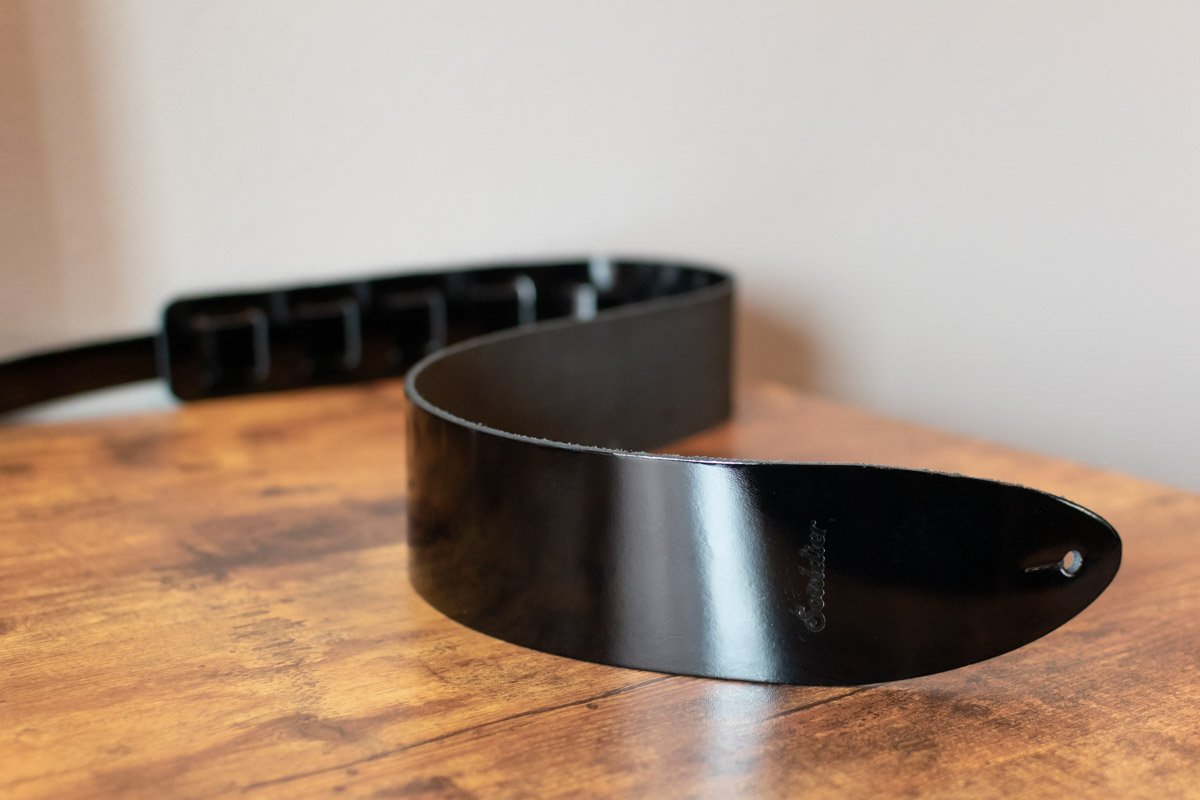 Souldier Torpedo Series Patent Leather Strap, Heavyweight One-Ply