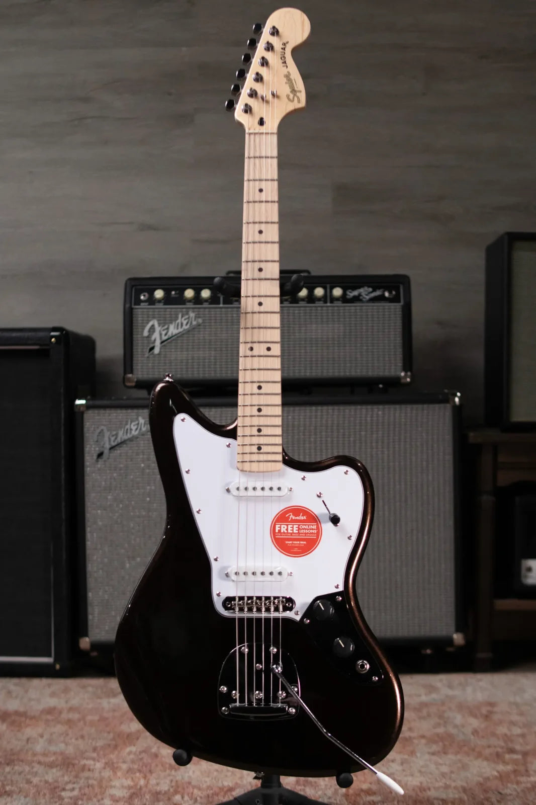 Squier Affinity Series Jaguar - Mystic Metallic Brown
