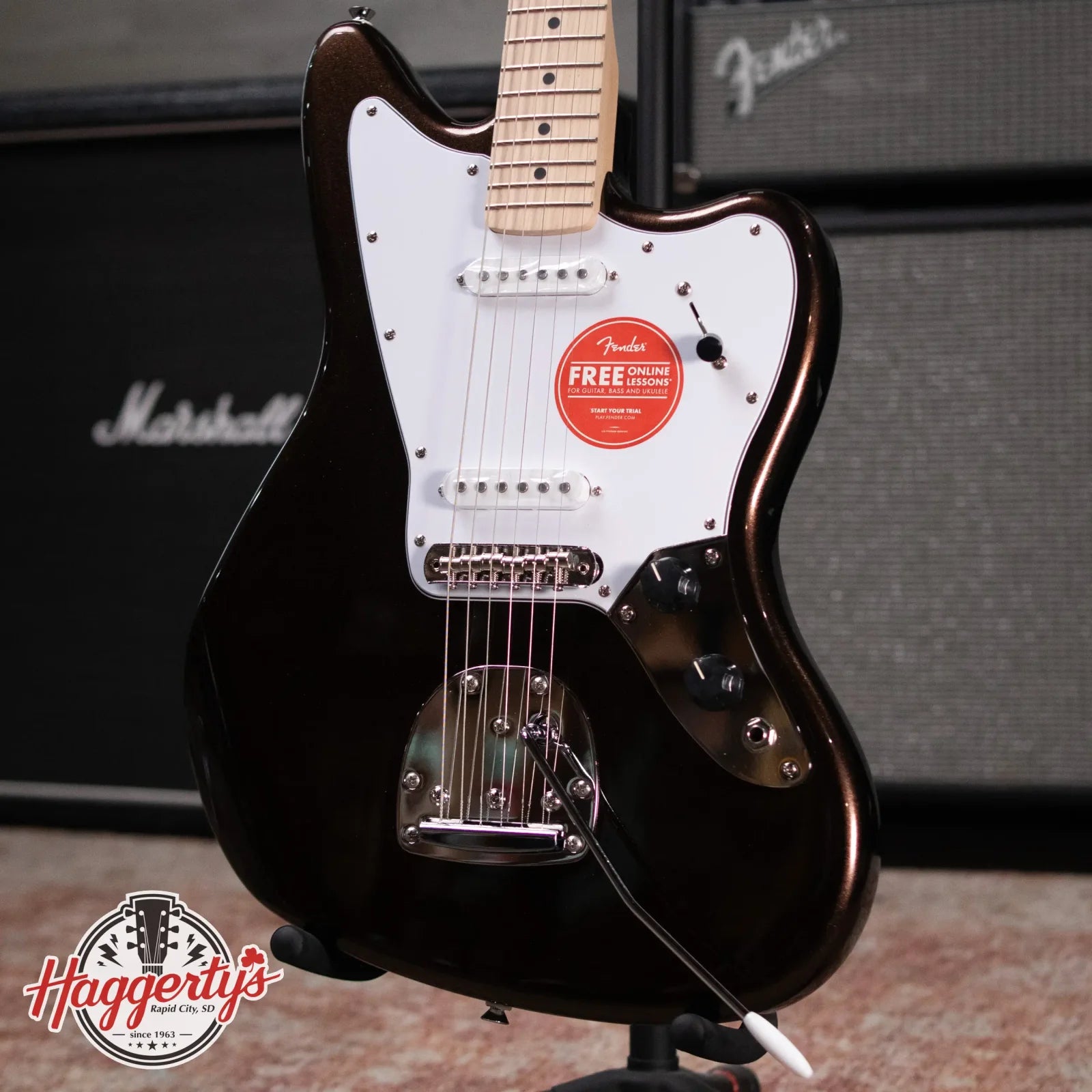 Squier Affinity Series Jaguar - Mystic Metallic Brown