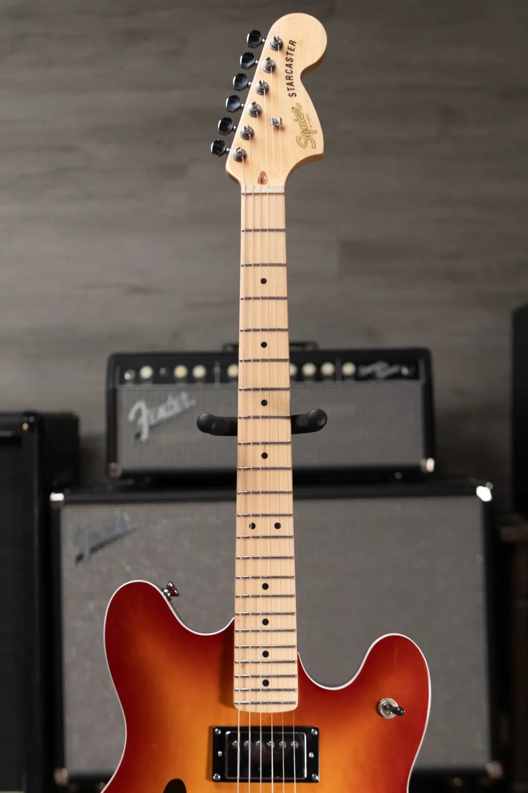 Squier Affinity Series Starcaster Deluxe - Sienna Sunburst