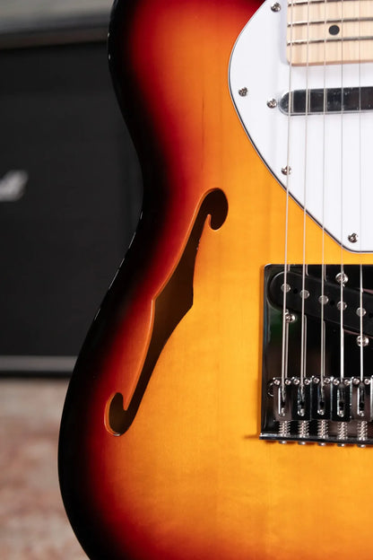 Squier Affinity Series Telecaster Thinline - 3-Color Sunburst