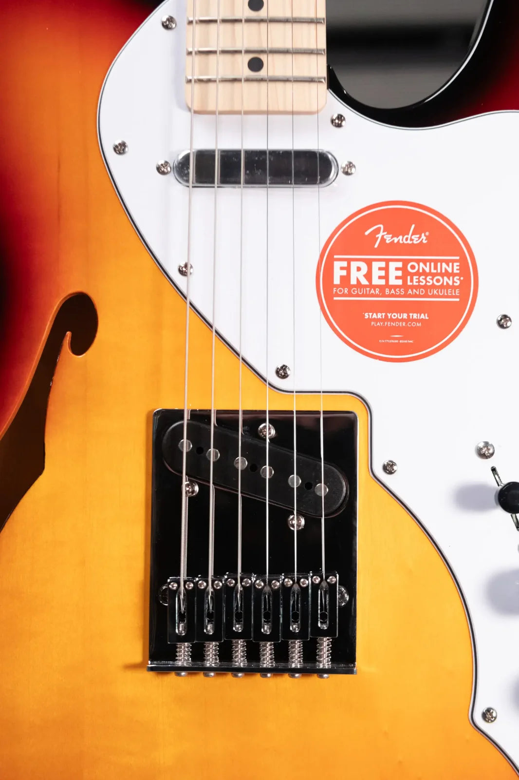 Squier Affinity Series Telecaster Thinline - 3-Color Sunburst