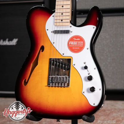 Squier Affinity Series Telecaster Thinline - 3-Color Sunburst