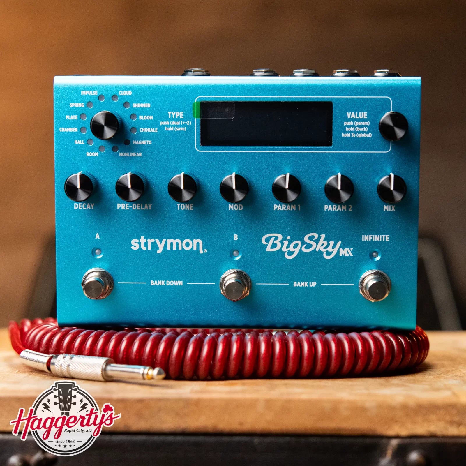 strymon reverb pedal BigSky MX Multi Reverb