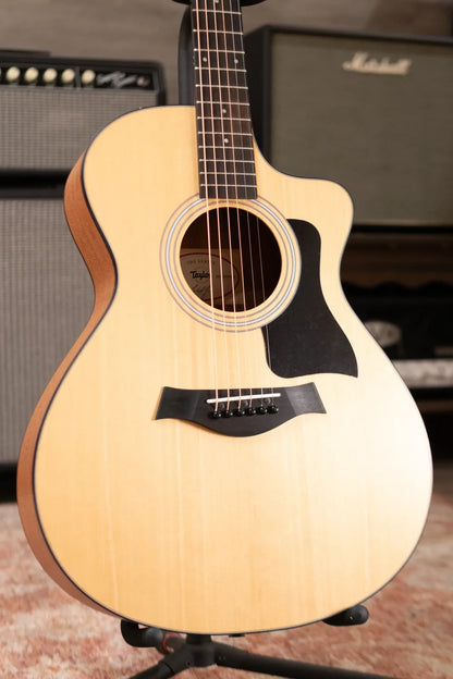 Taylor 112ce Grand Concert Acoustic/Electric Guitar with Gig Bag - Demo