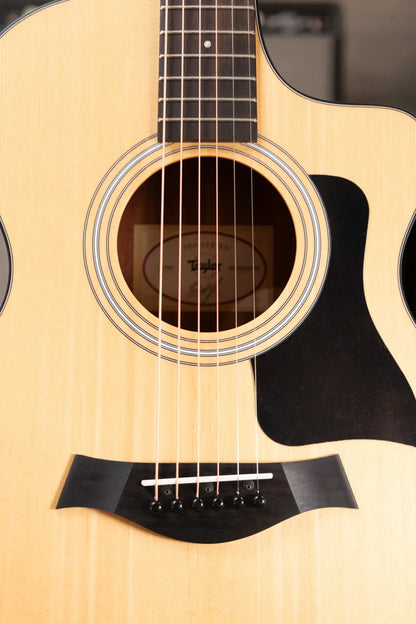 Taylor 112ce Grand Concert Acoustic/Electric Guitar with Gig Bag - Demo