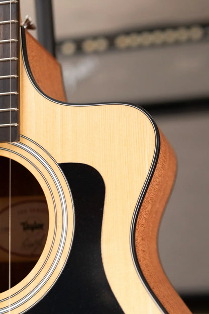 Taylor 112ce Grand Concert Acoustic/Electric Guitar with Gig Bag - Demo