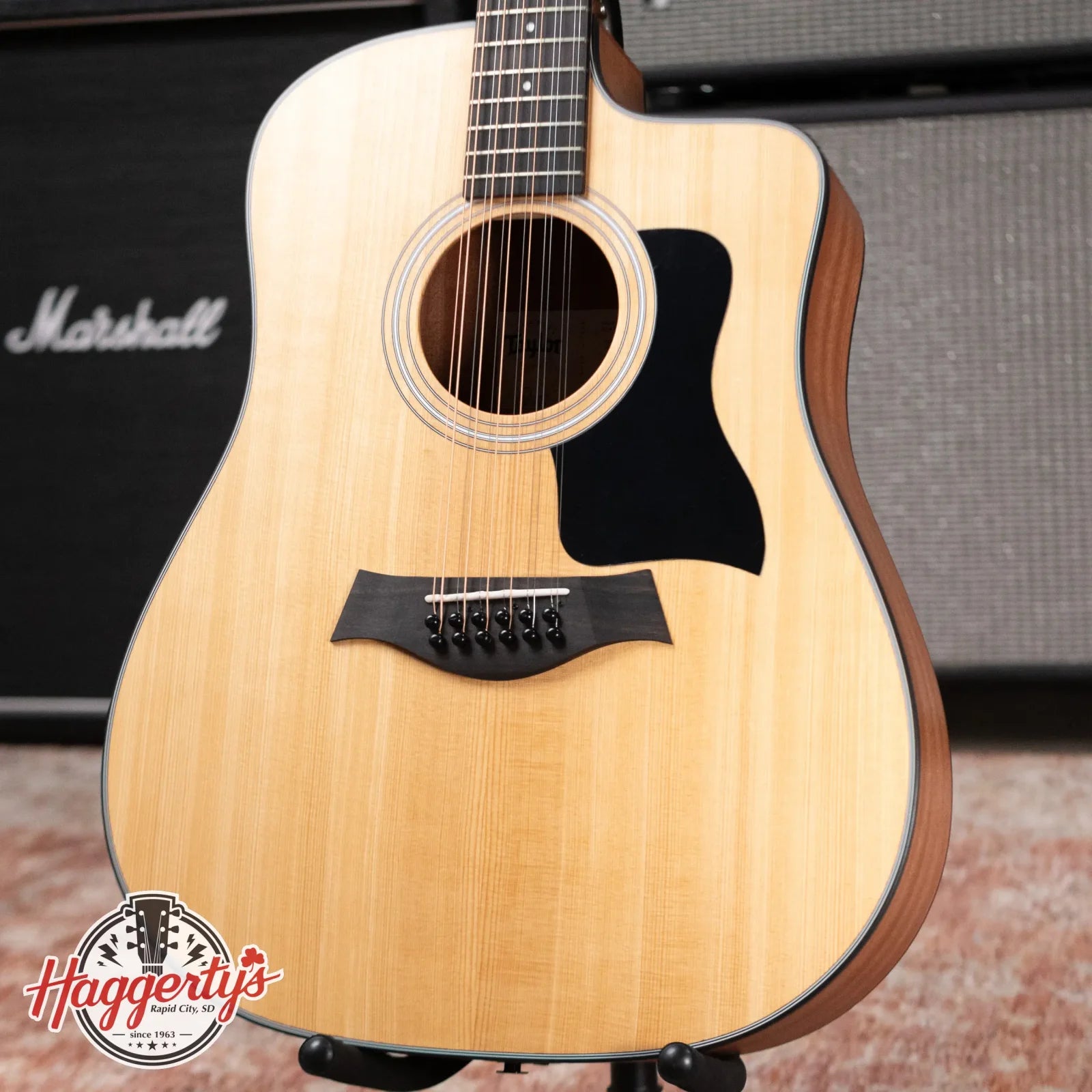 Taylor 150ce 12-String Acoustic/Electric Guitar with Gig Bag - Factory Demo