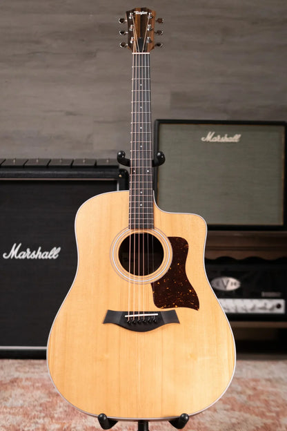 Taylor 210ce Dreadnought Acoustic/Electric Guitar with Gig Bag - Demo