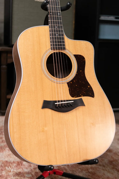 Taylor 210ce Dreadnought Acoustic/Electric Guitar with Gig Bag - Demo