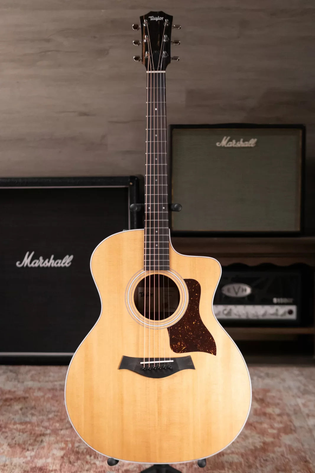 Taylor 214ce Grand Auditorium Acoustic/Electric Guitar with Gig Bag - Factory Demo