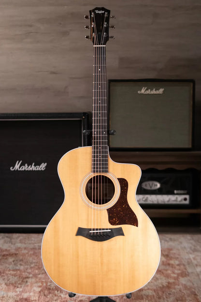 Taylor 214ce Grand Auditorium Acoustic/Electric Guitar with Gig Bag - Factory Demo