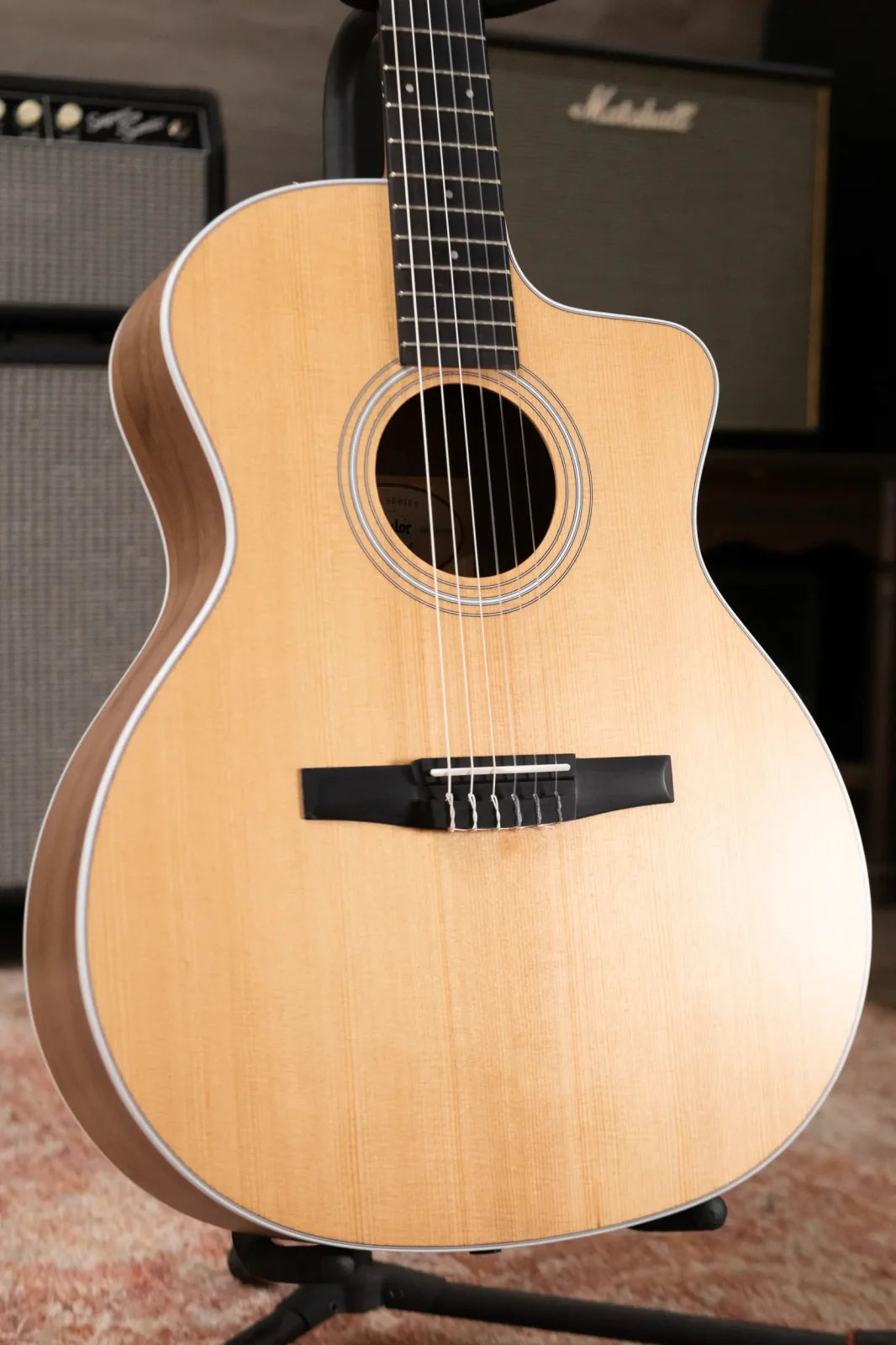 Taylor 214ce-N Nylon Grand Auditorium Acoustic/Electric with Gig Bag - Factory Demo