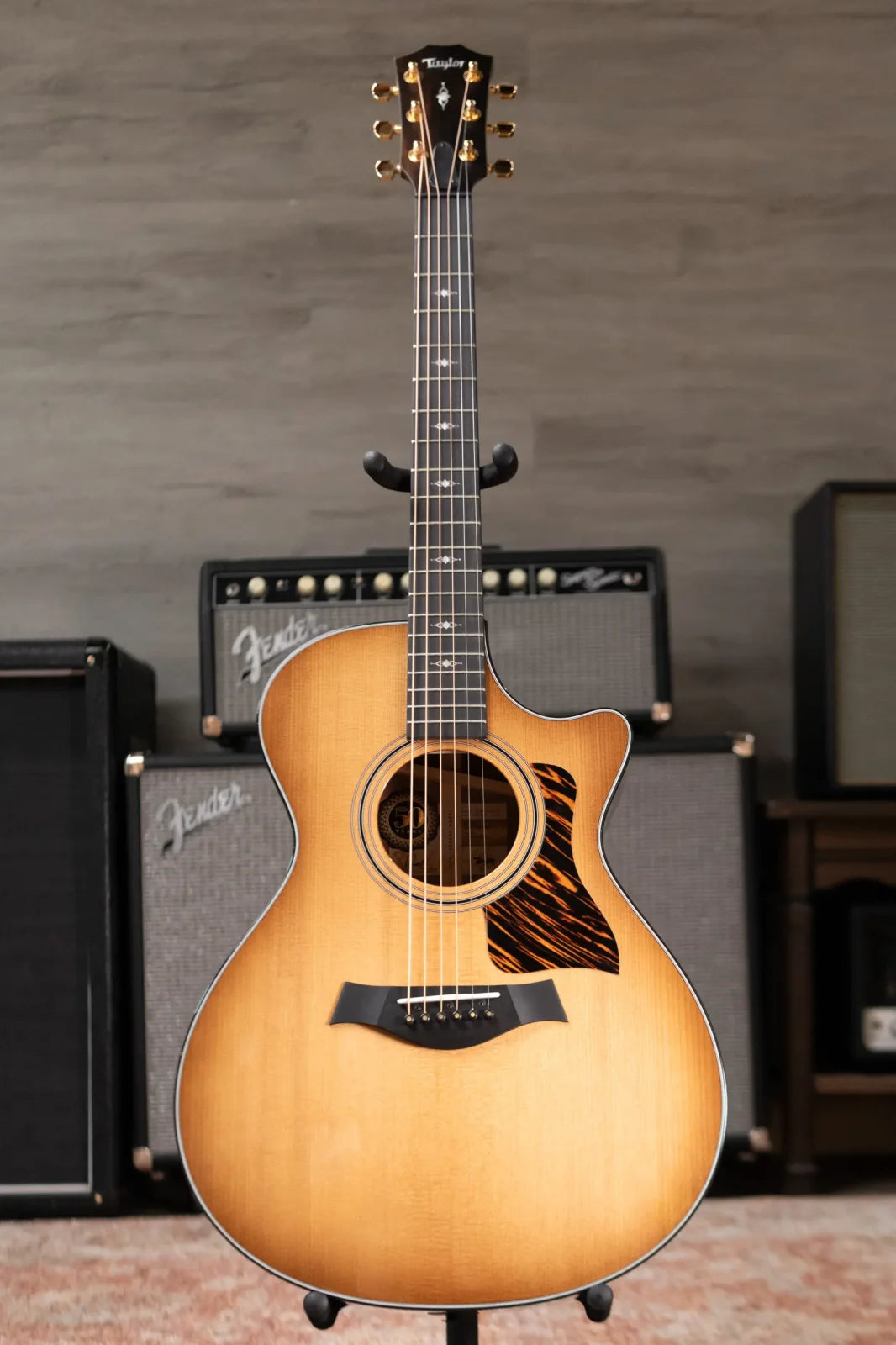 Taylor 312ce LTD 50th Anniversary Grand Concert Acoustic/Electric - Shaded Edge Burst with Hardshell Case