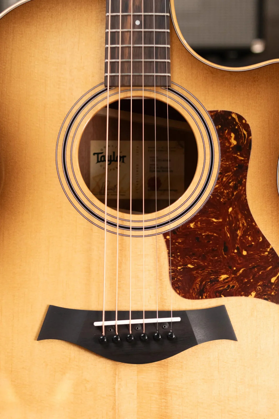 Taylor 314ce Studio Special Edition Grand Auditorium Acoustic/Electric Guitar - Shaded Edgeburst with Gig Bag