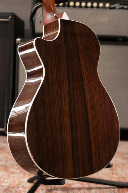 Taylor 412ce-R Grand Concert Acoustic/Electric - Tobacco Sunburst Top with Hardshell Case - Factory Demo