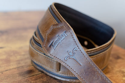 Taylor Fountain Strap, Leather, 2.5", Weathered Brown
