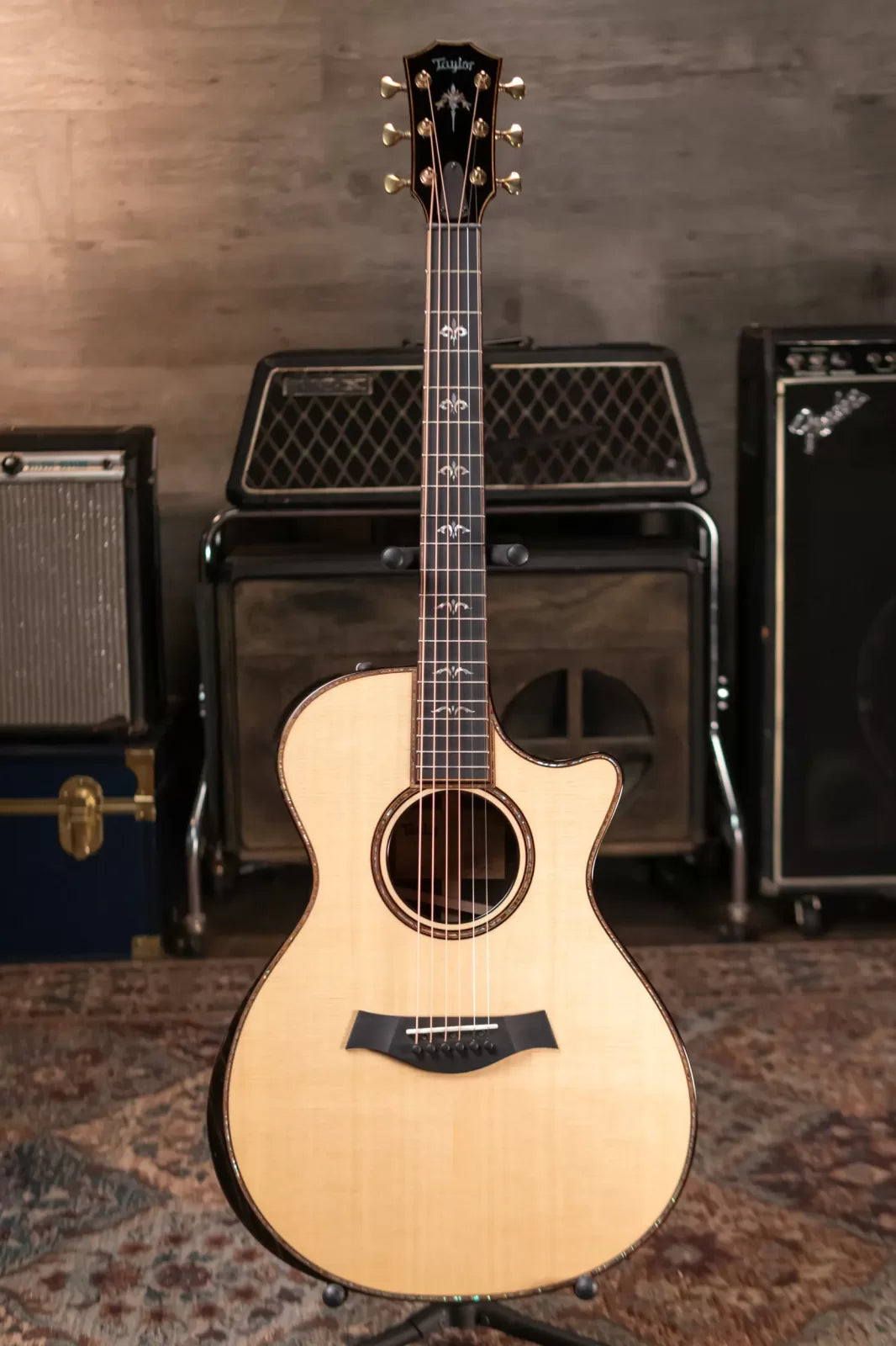 Taylor 912ce Grand Concert Acoustic/Electric Guitar with Hardshell Case