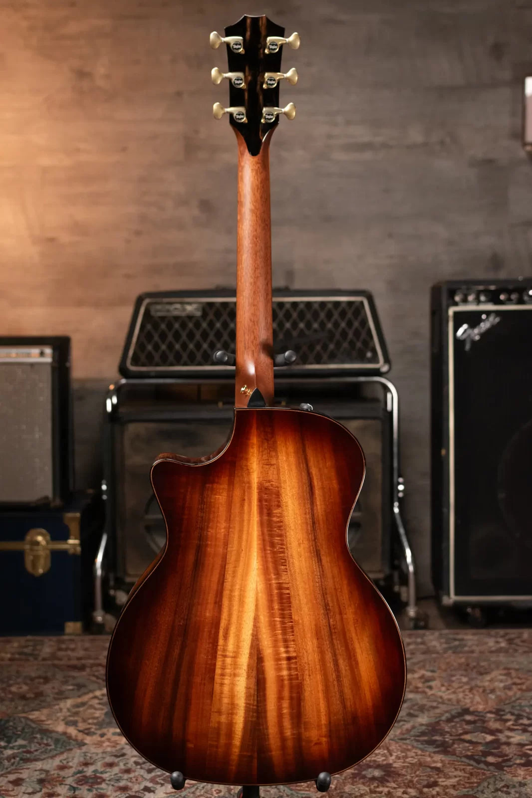 Taylor 914ce LTD Koa/Sitka Spruce Grand Auditorium Acoustic/Electric Guitar - Shaded Edge Burst with Hardshell Case