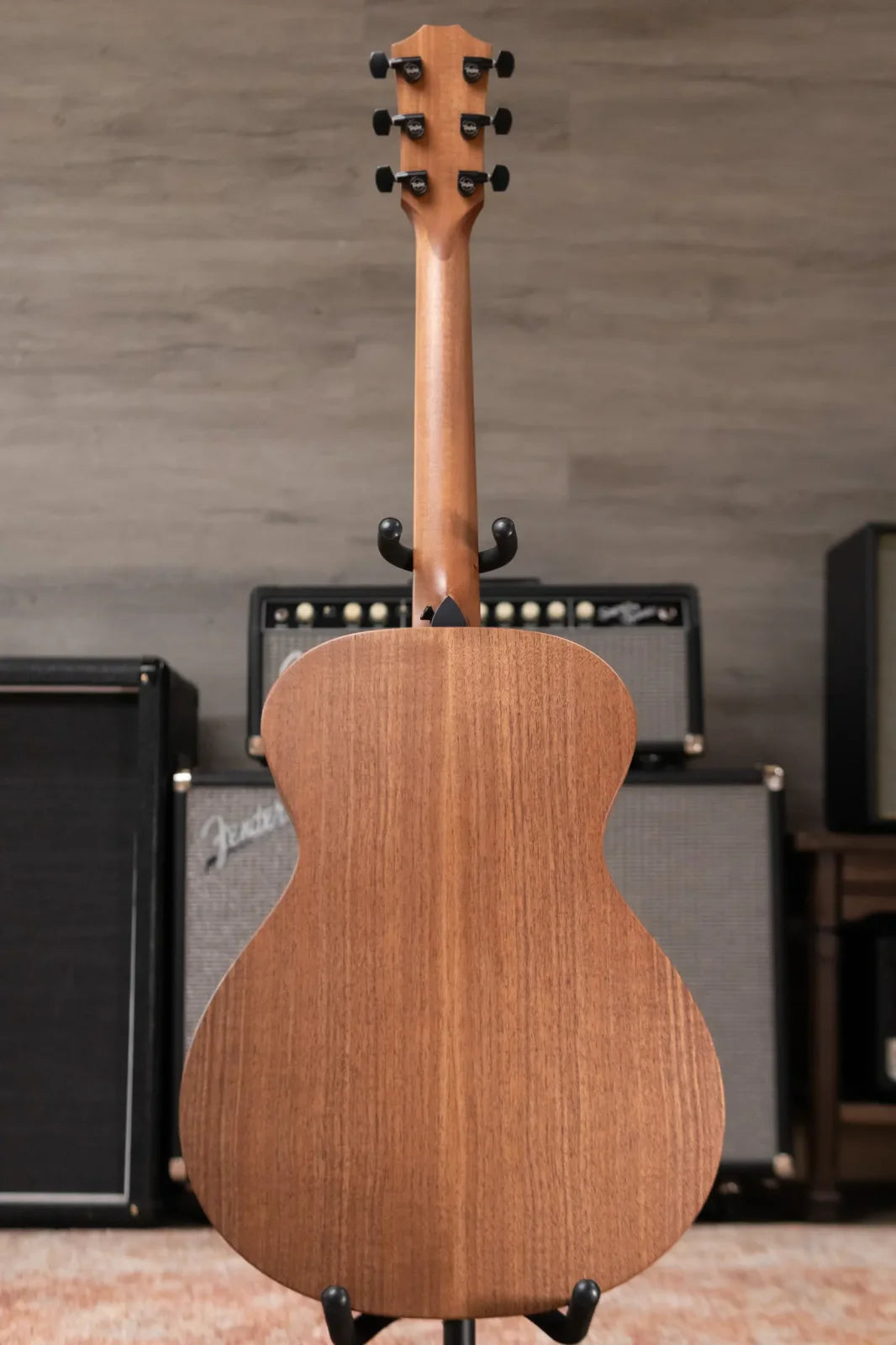 (Shipping Damage) Taylor AD12e-SB Grand Concert Acoustic/Electric with AeroCase