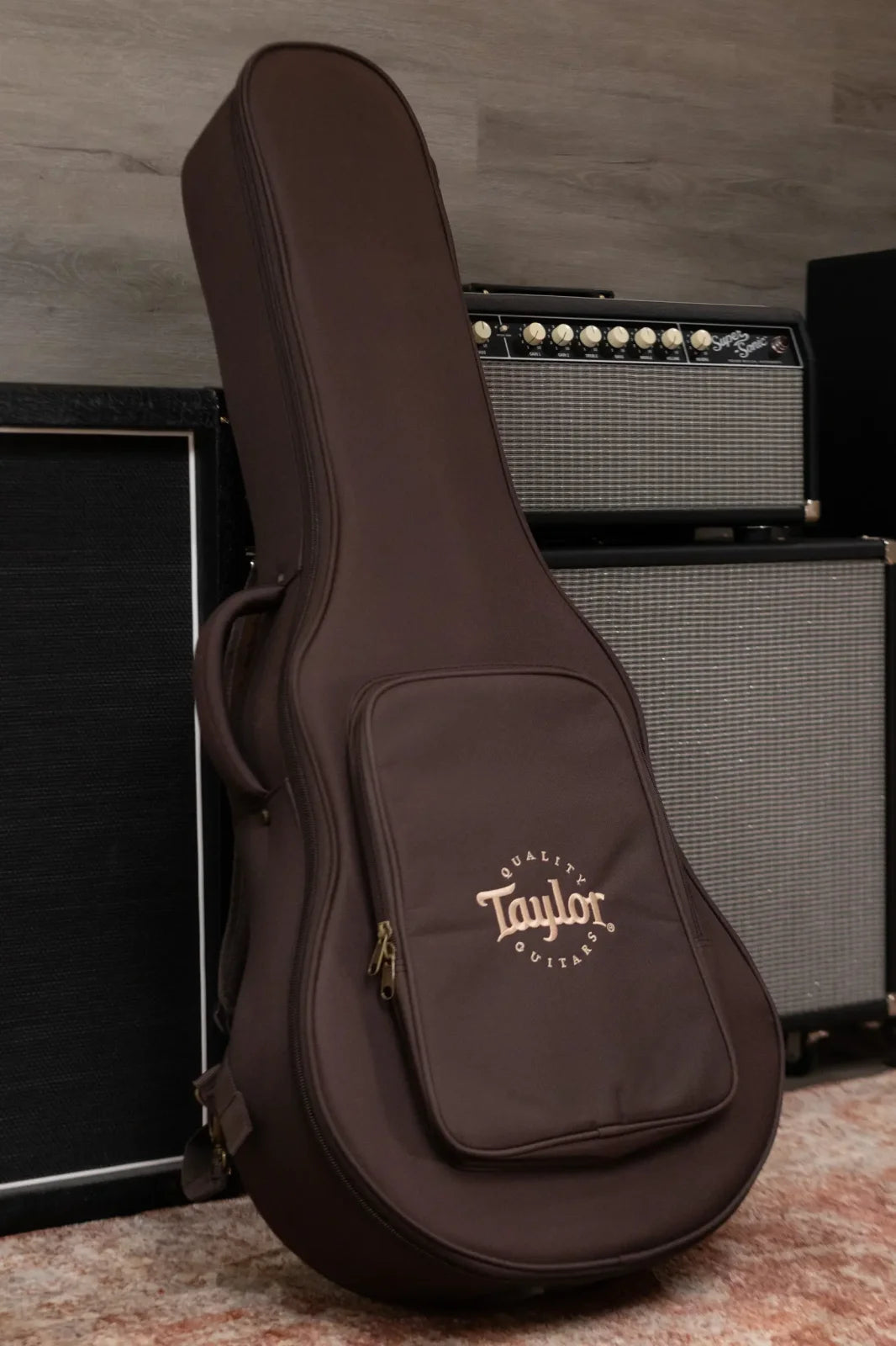 (Shipping Damage) Taylor AD12e-SB Grand Concert Acoustic/Electric with AeroCase