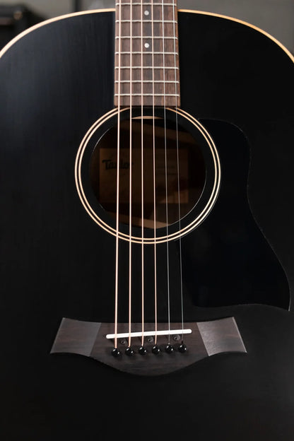 Taylor AD17e Blacktop Grand Pacific Acoustic/Electric with Aerocase - Factory Demo