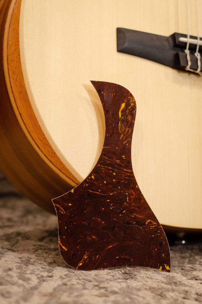 Taylor Academy 12 Nylon Pickguard - Right Handed 4-7/8" Tortoise