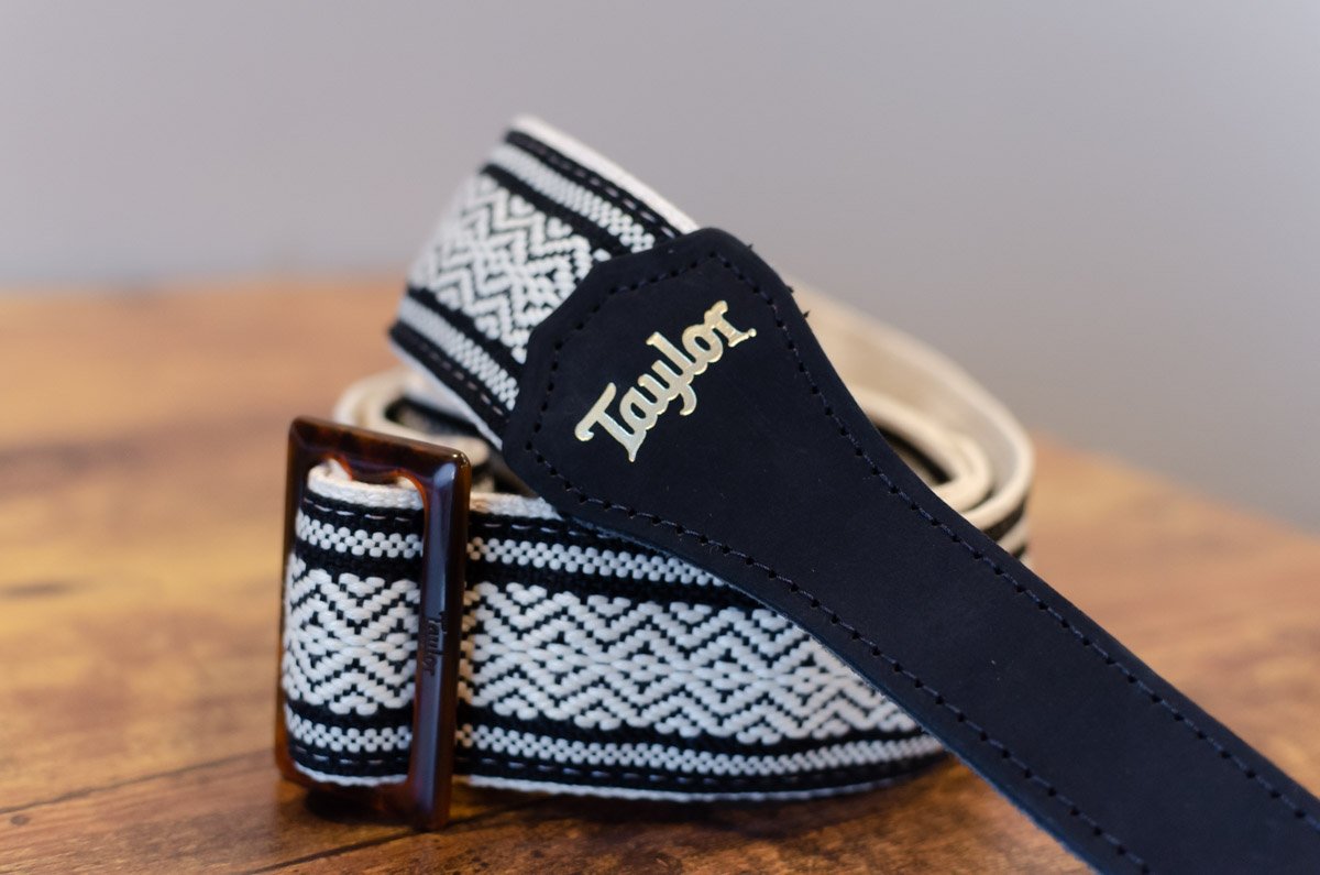 new Taylor Academy Strap White Black Jacquard Cotton 2 haggertys 5