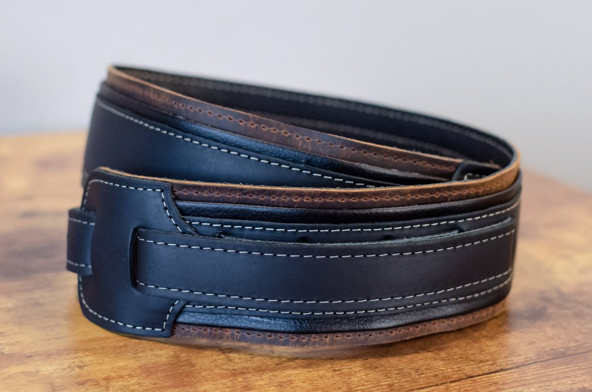 Taylor American Dream Guitar Strap Brown/Black - 2.5"