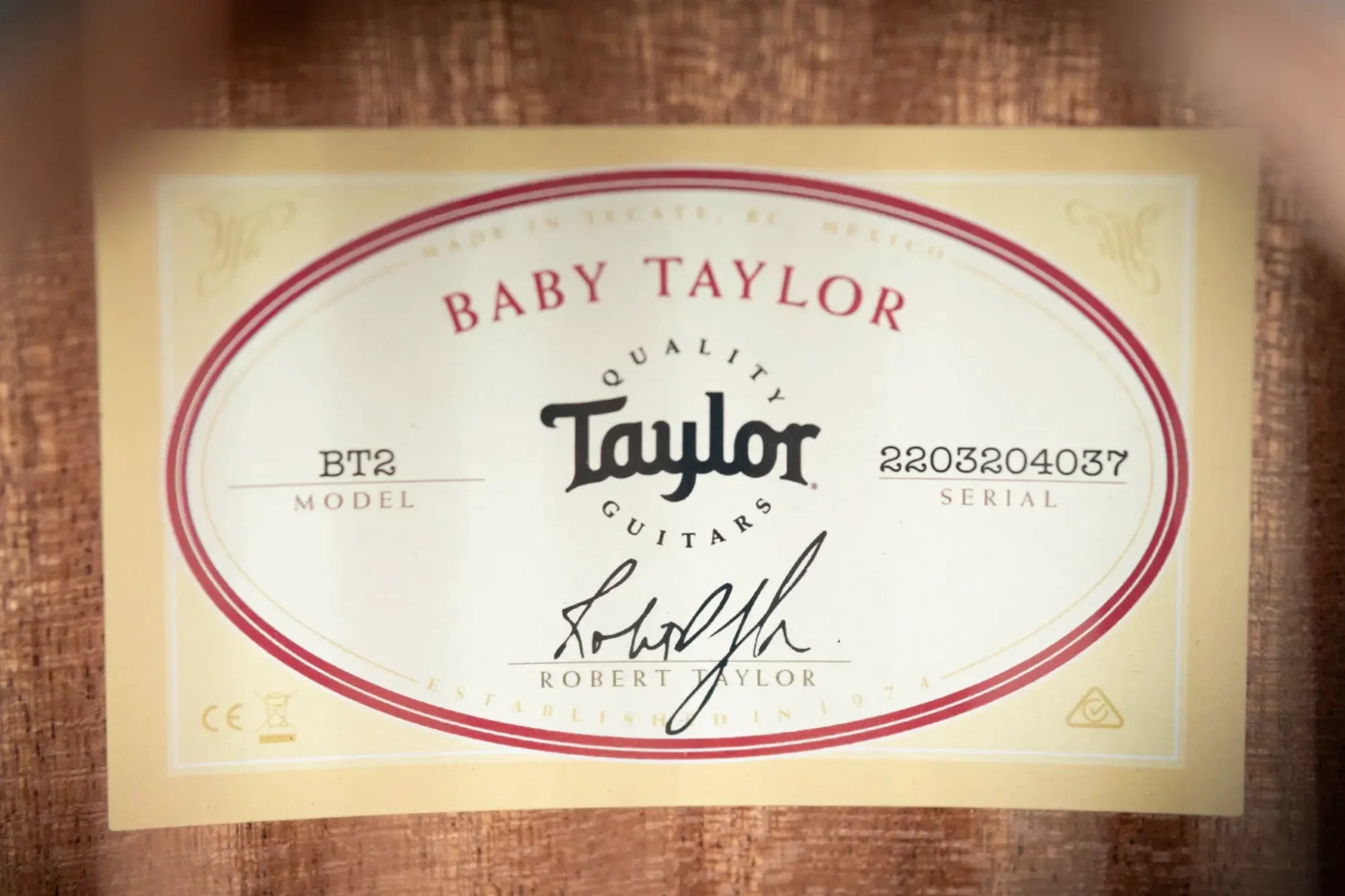 Taylor BT2 Mahogany Acoustic Guitar with Gig Bag