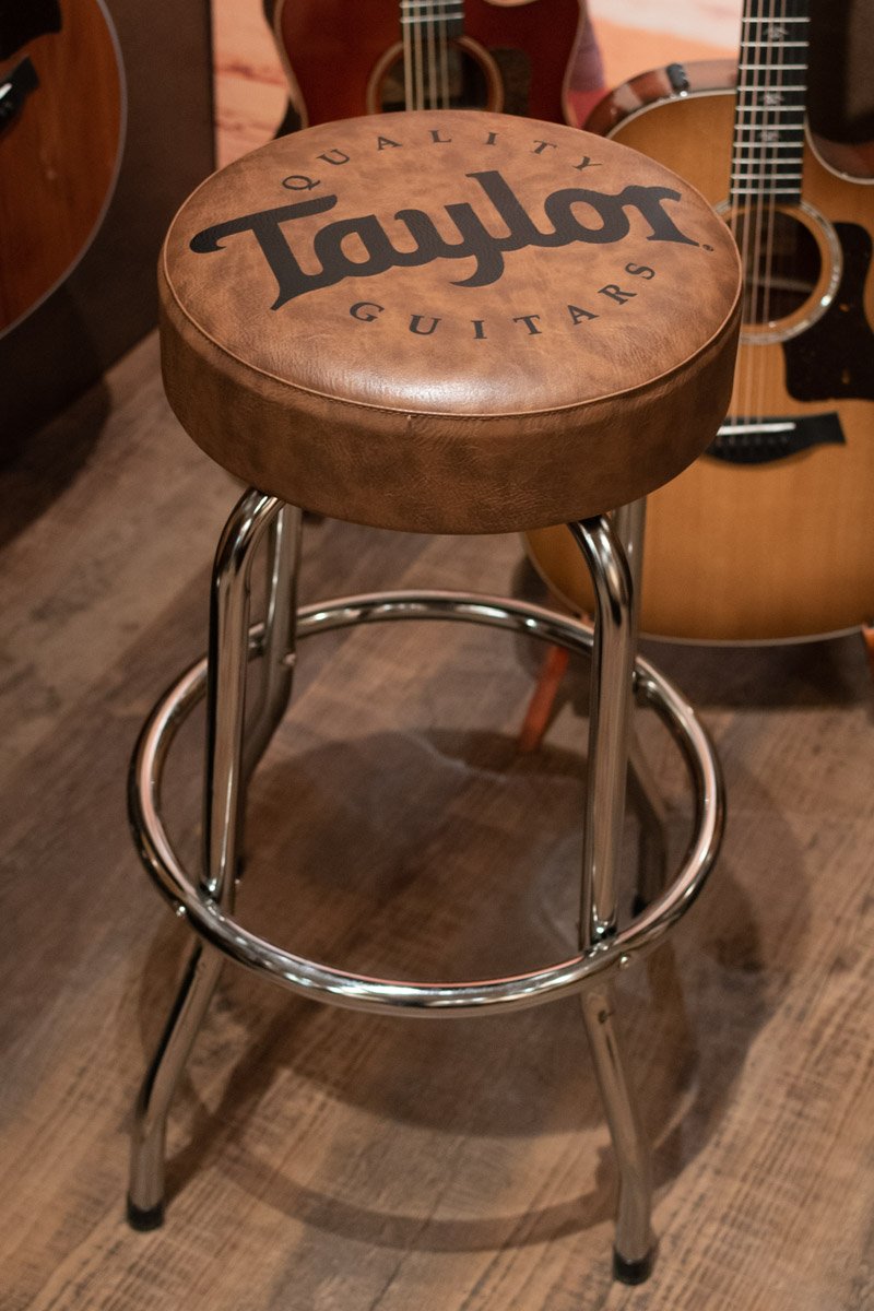 Taylor Deluxe 30" Bar Stool, Brown
