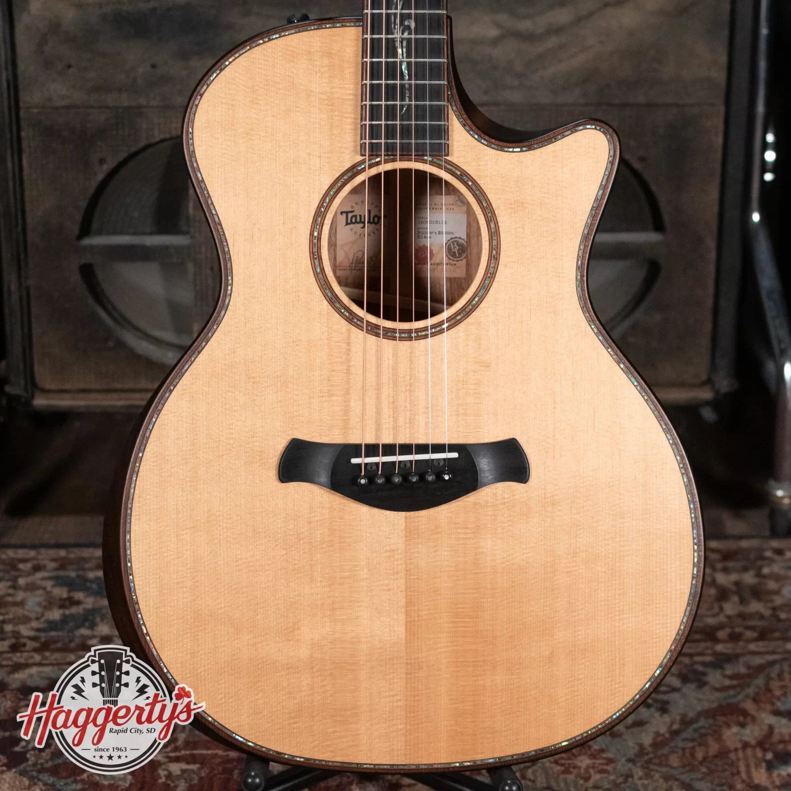 Taylor Builder's Edition K14ce Grand Auditorium Acoustic/Electric with Hardshell Case