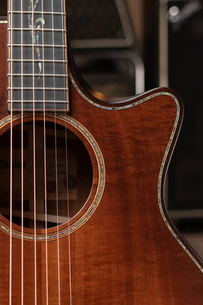 Taylor Builder's Edition K24ce V-Class Grand Auditorium Acoustic/Electric Guitar with Deluxe Hardshell Case - Factory Demo