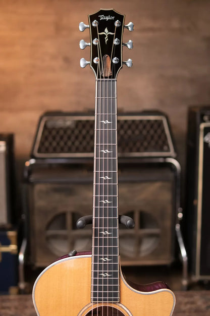 Taylor ‘24 Catch Custom C14ce #8 Grand Auditorium Figured Maple Acoustic/Electric Guitar with Hardshell Case