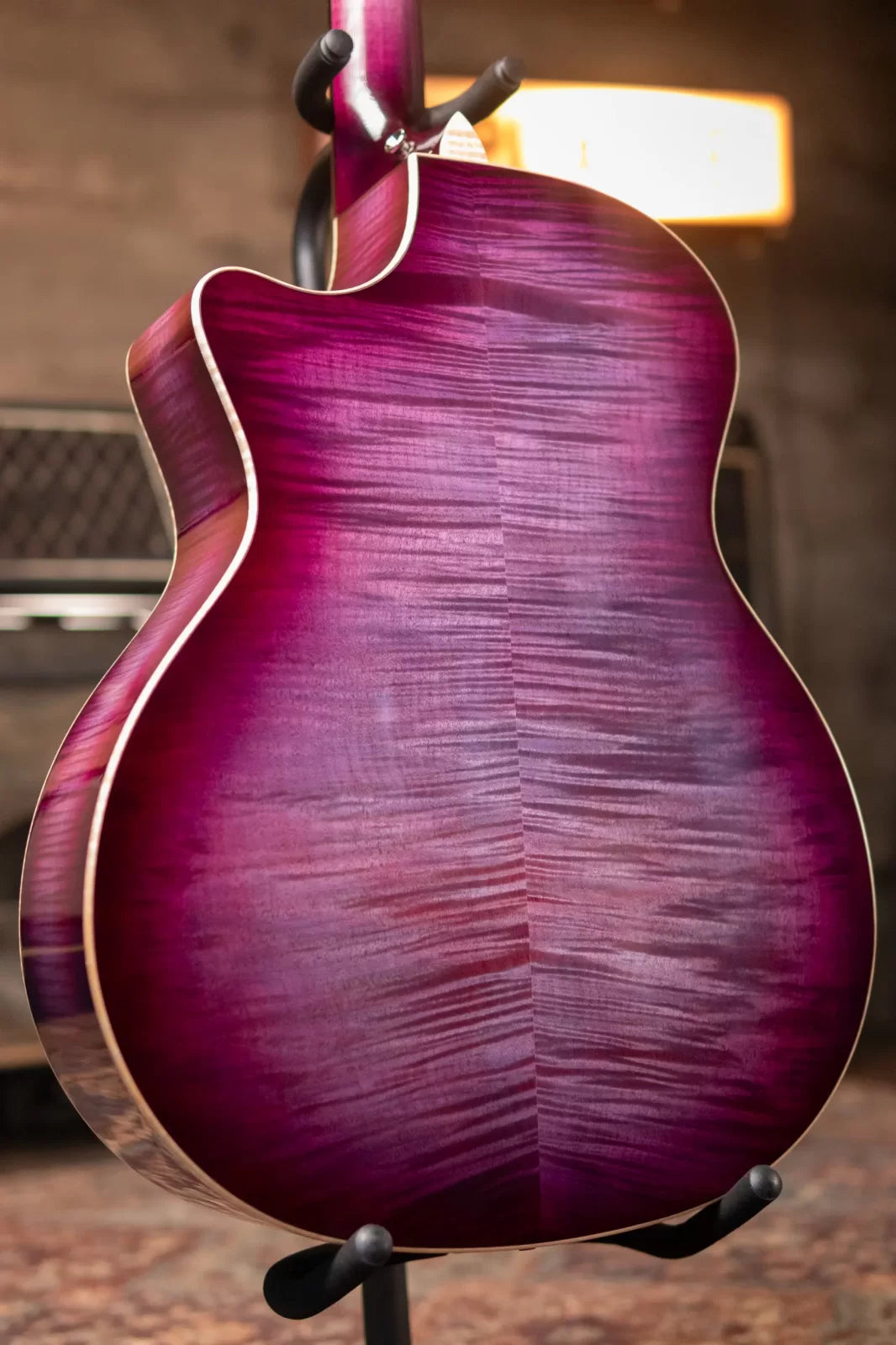 Taylor ‘24 Catch Custom C14ce #8 Grand Auditorium Figured Maple Acoustic/Electric Guitar with Hardshell Case