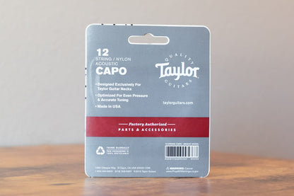 Taylor Capo, 12-String/Nylon, Bright Nickel