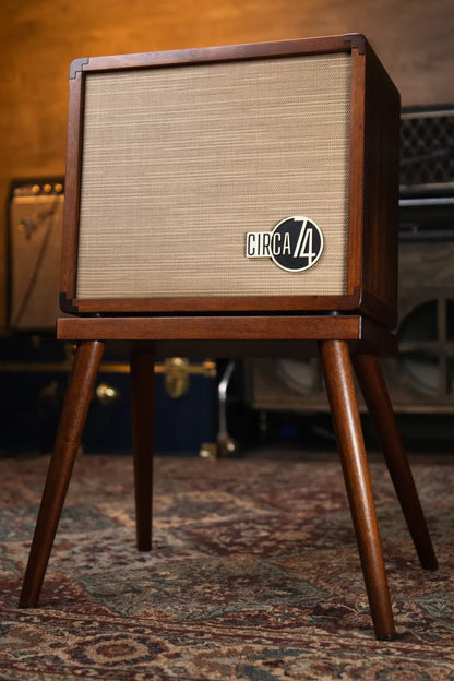 Taylor Circa 74, 2-Channel Acoustic/Vocal Amplifier with Mahogany Amp Stand