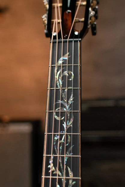 Taylor ‘24 Catch Custom C12ce 12-Fret #32 Koa/Sinker Redwood Grand Concert Acoustic/Electric Guitar with Hardshell Case
